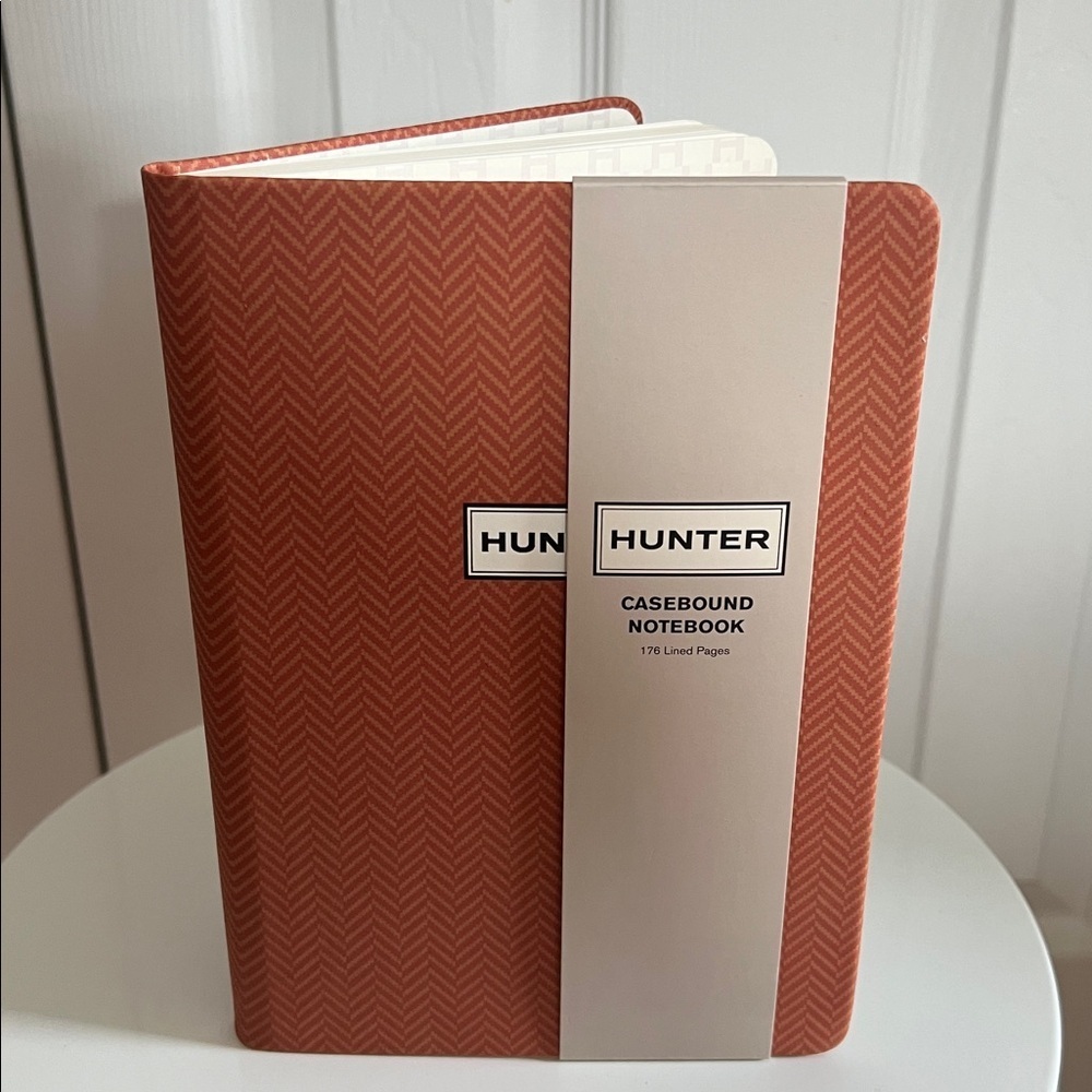 Hunter Brown Casebound Notebook with Black Elastic